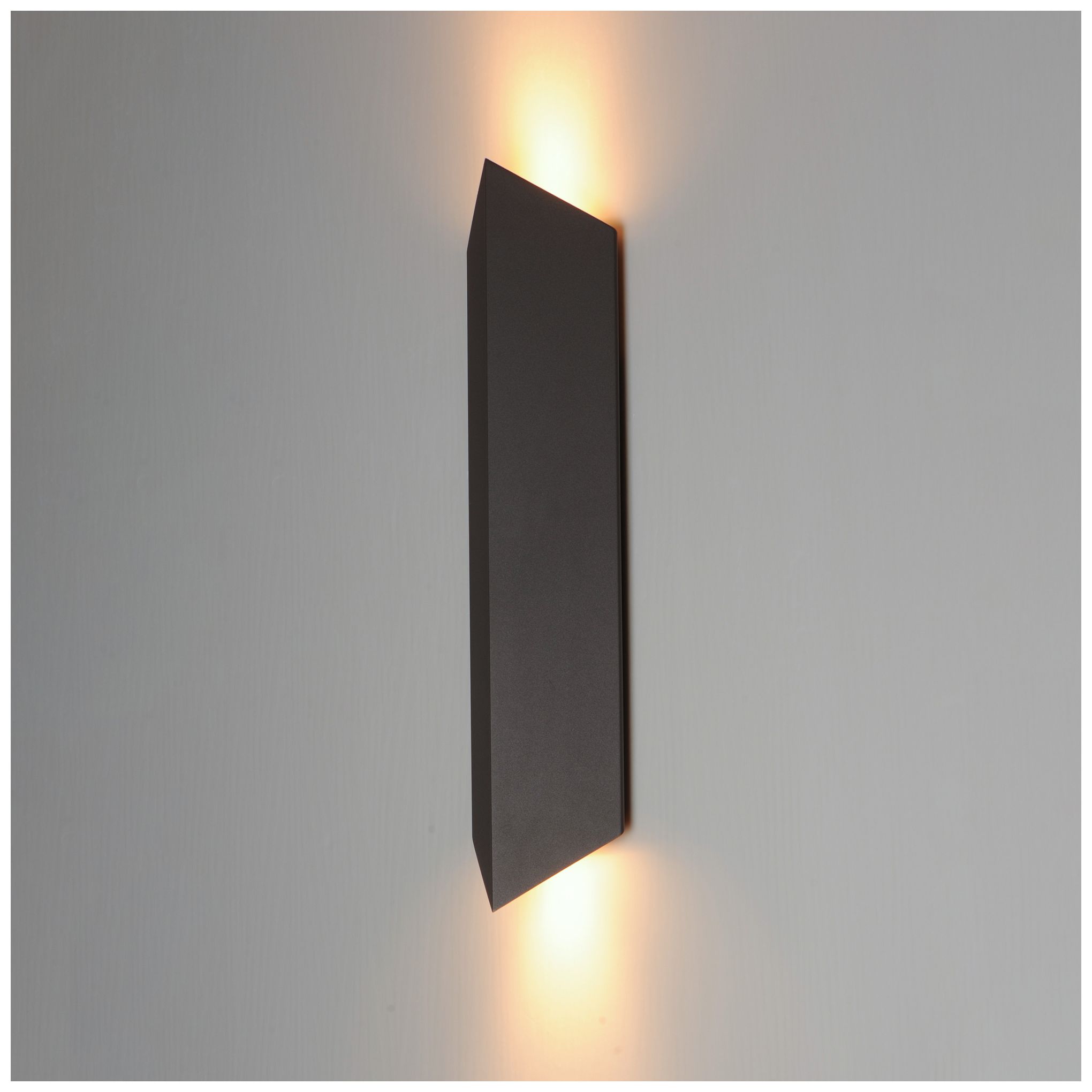 Image 5 ET2 Fractal 23 1/2" High Architectural Bronze LED Outdoor Sconce more views