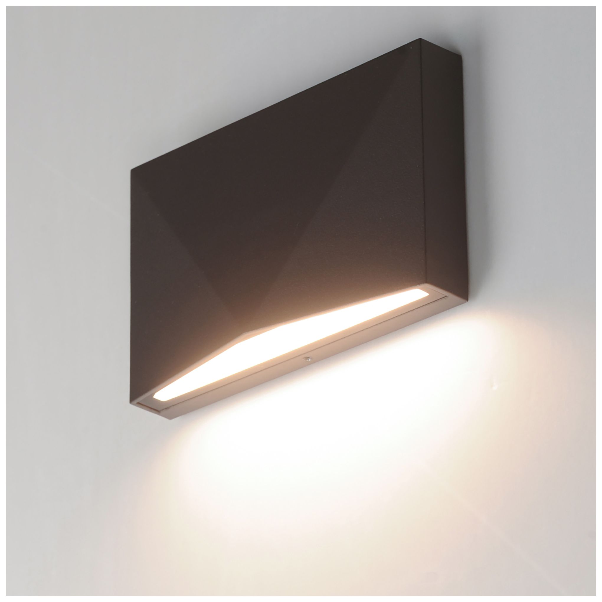 Image 5 ET2 Fractal 5" Wide Architectural Bronze LED Step Light 3CCT more views
