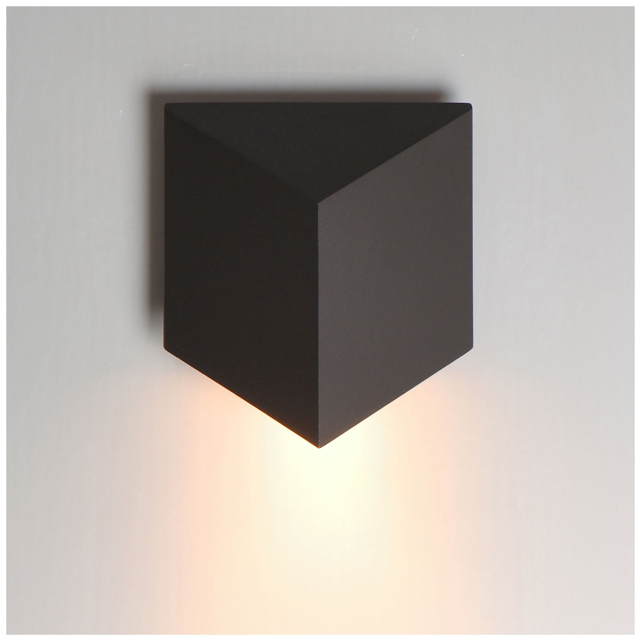Image 3 ET2 Fractal 7 1/2" High Architectural Bronze Small LED Outdoor Sconce more views