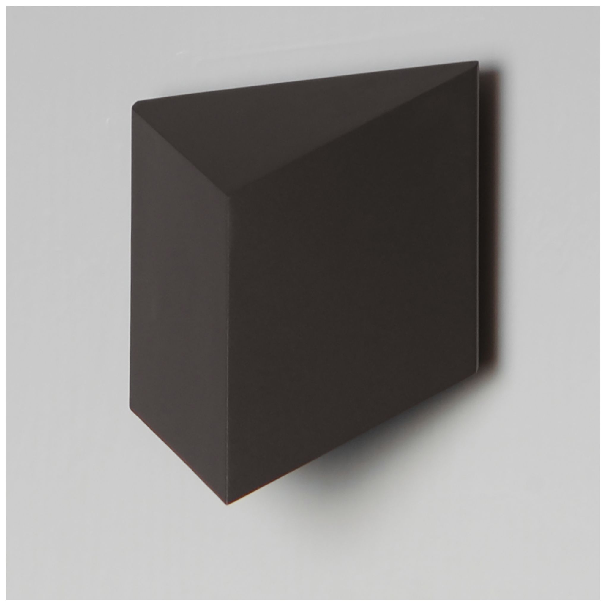 Image 4 ET2 Fractal 7 1/2" High Architectural Bronze Small LED Outdoor Sconce more views