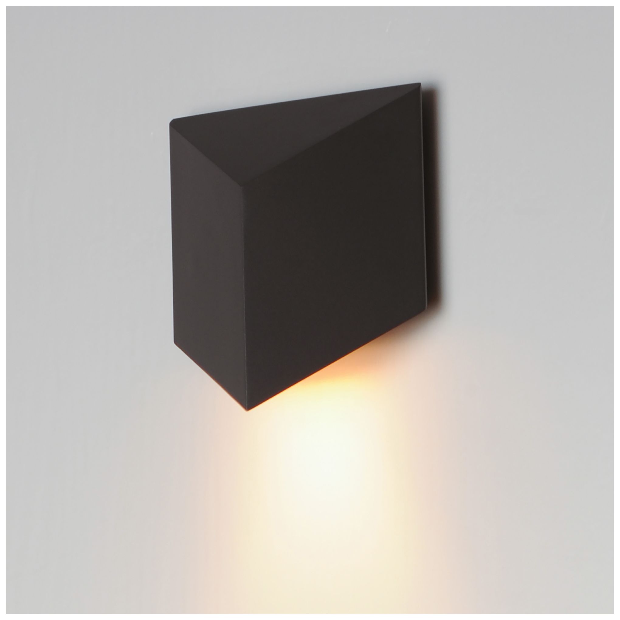 Image 5 ET2 Fractal 7 1/2" High Architectural Bronze Small LED Outdoor Sconce more views