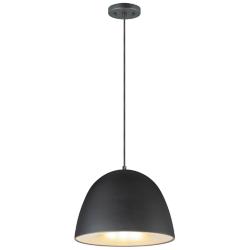 ET2 Fungo 15 3/4" Wide Black and Brass LED Pendant Light