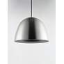 2_ET2 Fungo 16" Satin Nickel/Black LED Pendant more views
