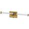 ET2 Fuse 24" Natural Aged Brass LED Bath Vanity CCT Select