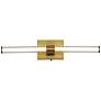 6_ET2 Fuse 24" Natural Aged Brass LED Bath Vanity CCT Select more views
