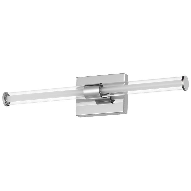 Image 1 ET2 Fuse 24" Polished Chrome LED Bath Vanity CCT Select