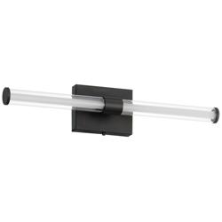 ET2 Fuse 24" Wide Black LED Bath Vanity CCT Select