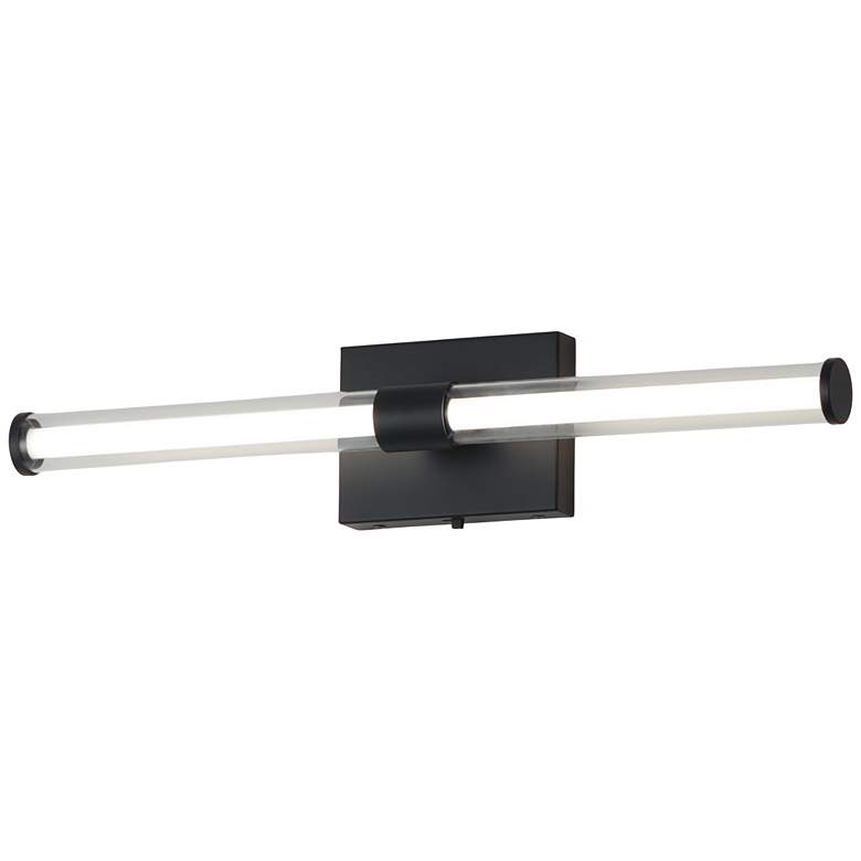 Image 5 ET2 Fuse 24" Wide Black LED Bath Vanity CCT Select more views