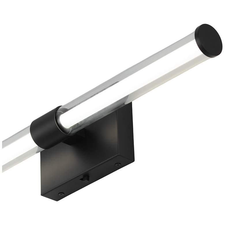 Image 6 ET2 Fuse 24" Wide Black LED Bath Vanity CCT Select more views