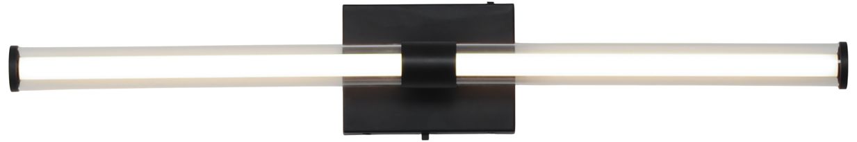 Image 5 ET2 Fuse 30" Wide Black LED Bath Vanity CCT Select more views