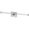 ET2 Fuse 30" Wide Polished Chrome LED Vanity Bath Light