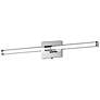 2_ET2 Fuse 30" Wide Polished Chrome LED Vanity Bath Light more views