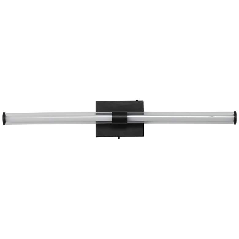 Image 4 ET2 Fuse 30" Wide Black LED Bath Vanity CCT Select more views