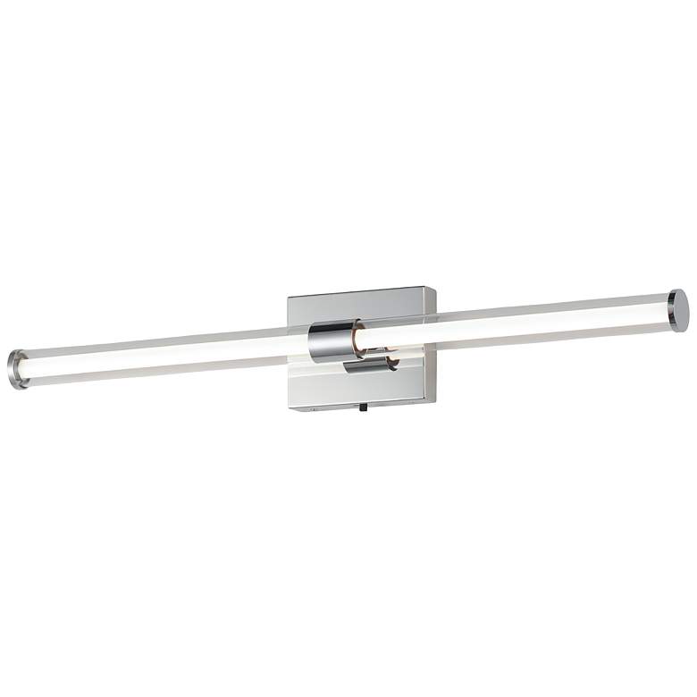 Image 2 ET2 Fuse 30" Wide Polished Chrome LED Bath Light CCT Select more views