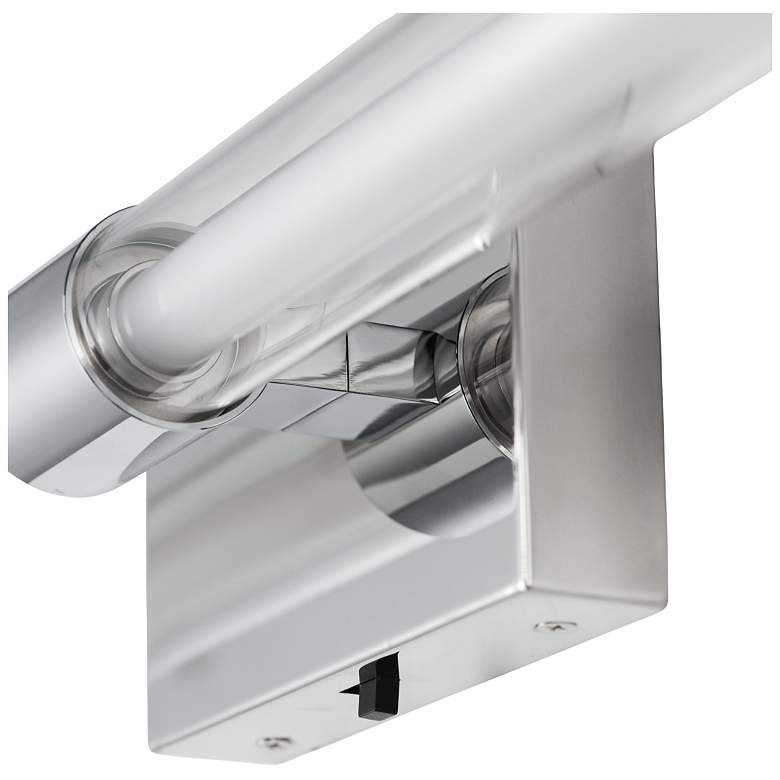 Image 3 ET2 Fuse 30" Wide Polished Chrome LED Bath Light CCT Select more views