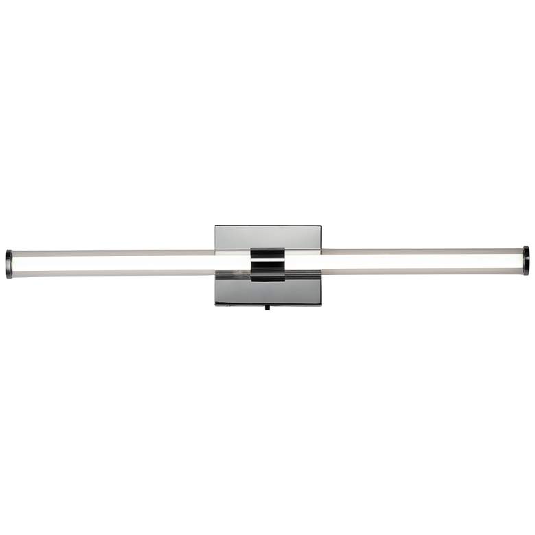 Image 4 ET2 Fuse 30" Wide Polished Chrome LED Bath Light CCT Select more views