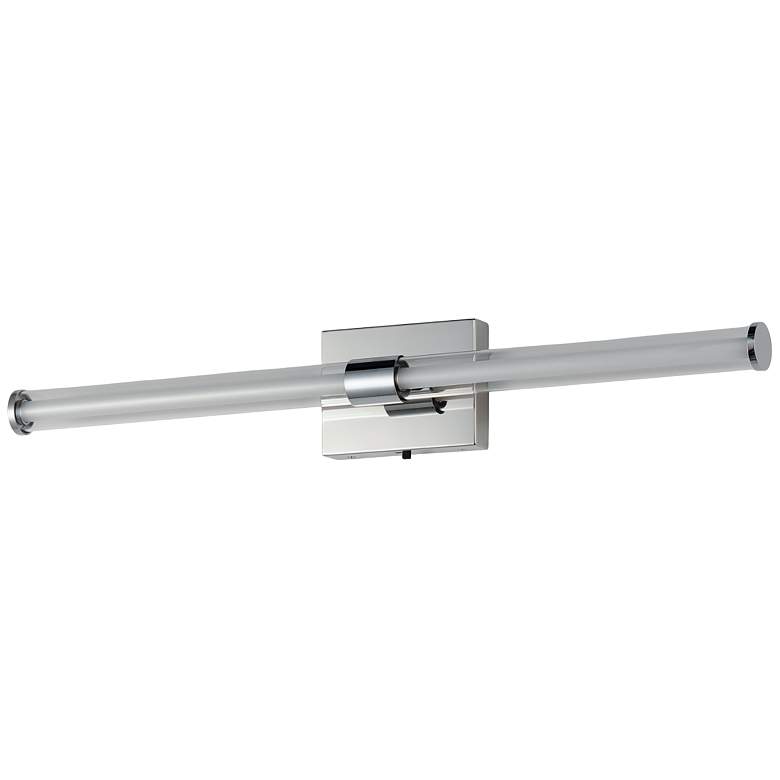 Image 5 ET2 Fuse 30" Wide Polished Chrome LED Bath Light CCT Select more views