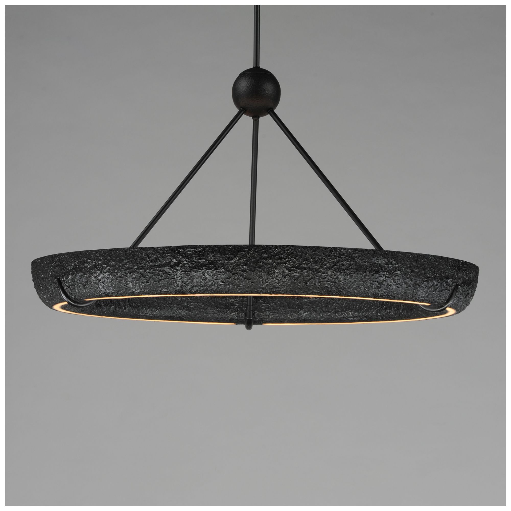 Image 2 ET2 Geist 36" Black LED Pendant more views