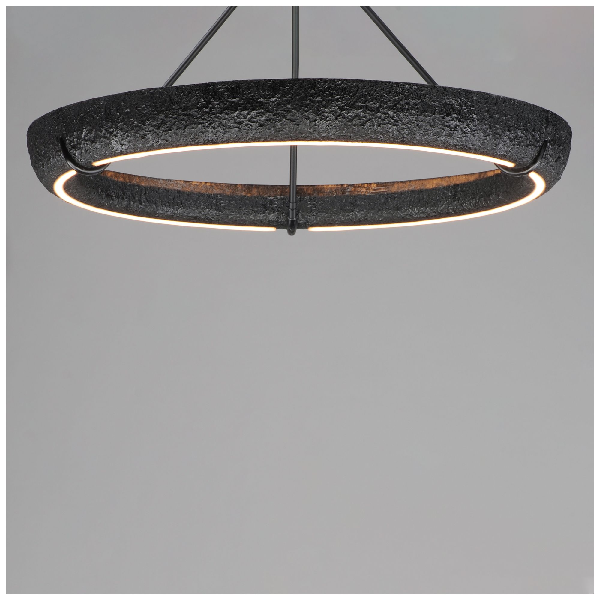 Image 4 ET2 Geist 36" Black LED Pendant more views