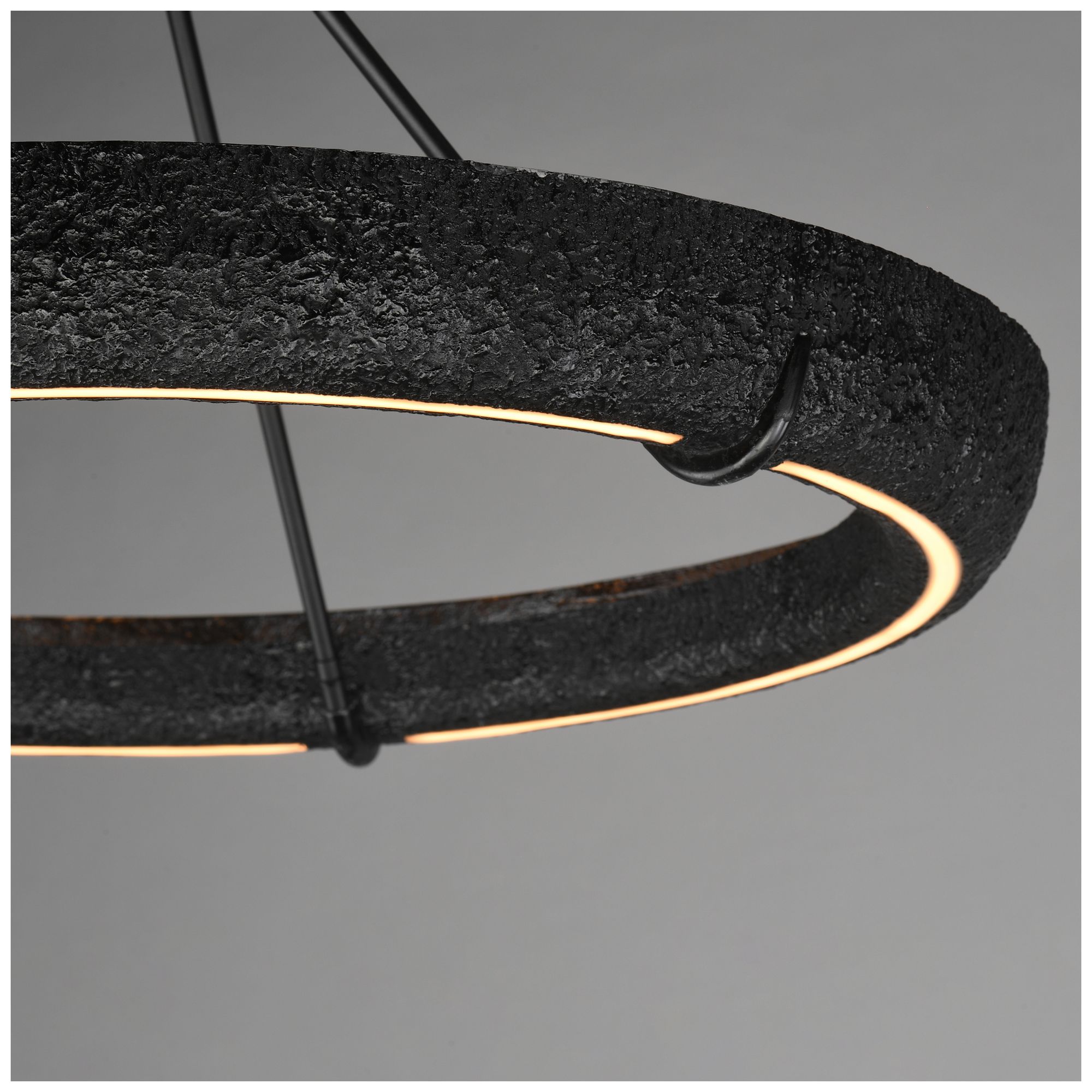 Image 5 ET2 Geist 36" Black LED Pendant more views