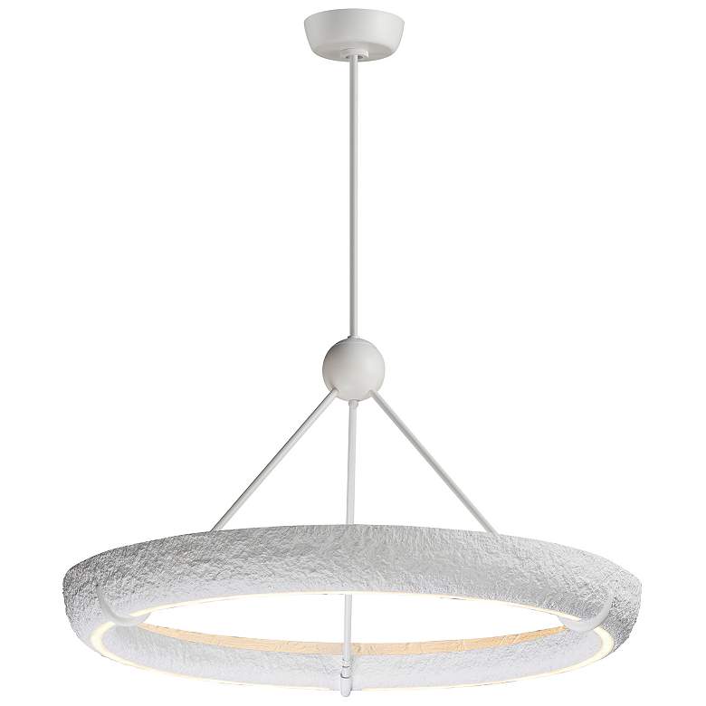 Image 1 ET2 Geist 36" Textured White LED Pendant