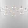 Thumbnail2 of ET2 Global 41 3/4" Wide Natural Aged Brass 10-Light LED Pendant more views