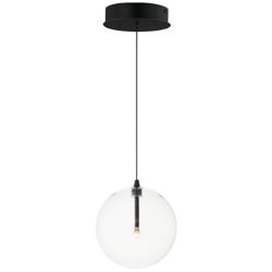 ET2 Global 7" Wide Black 1-Light LED Pendant