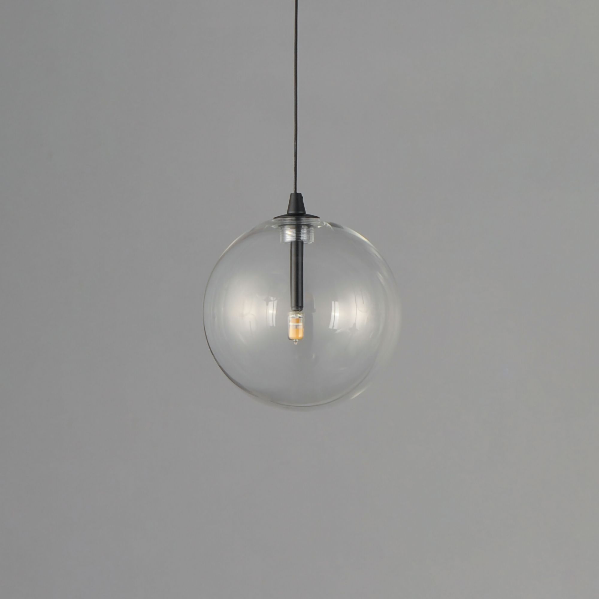 Image 3 ET2 Global 7" Wide Black LED Mini Pendant more views