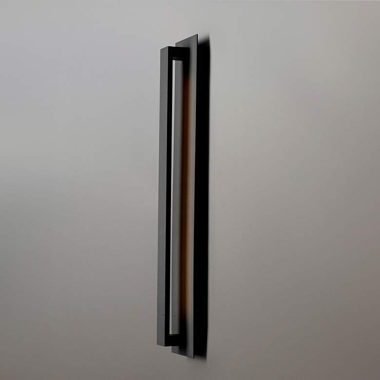 Image 3 ET2 Global 7" Wide Natural Aged Brass LED Mini Pendant more views