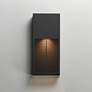 3_ET2 Grate 14" High Architectural Bronze LED Outdoor Wall Sconce more views