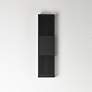 2_ET2 Grate 24" High Black LED Outdoor Wall Sconce more views