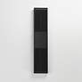 2_ET2 Grate 30" High Black LED Outdoor Wall Sconce more views