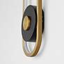 6_ET2 Gravity 18" High Black and Gold LED Outdoor Wall Light more views