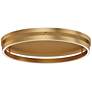 ET2 Groove 24" Wide Gold Flush Mount - 5CCT Select