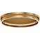 ET2 Groove 24" Wide Gold Flush Mount - 5CCT Select