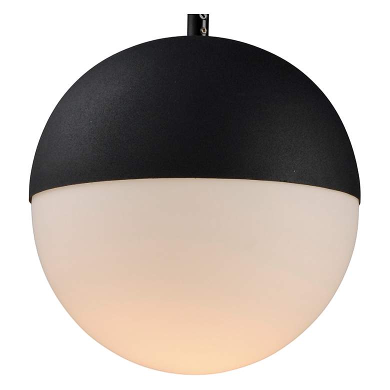 Image 7 ET2 Half Moon 10.6" Wide Modern Globe LED Pendant more views