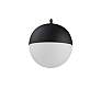 3_ET2 Half Moon 11 3/4" Wide Black and White LED Mini Pendant more views