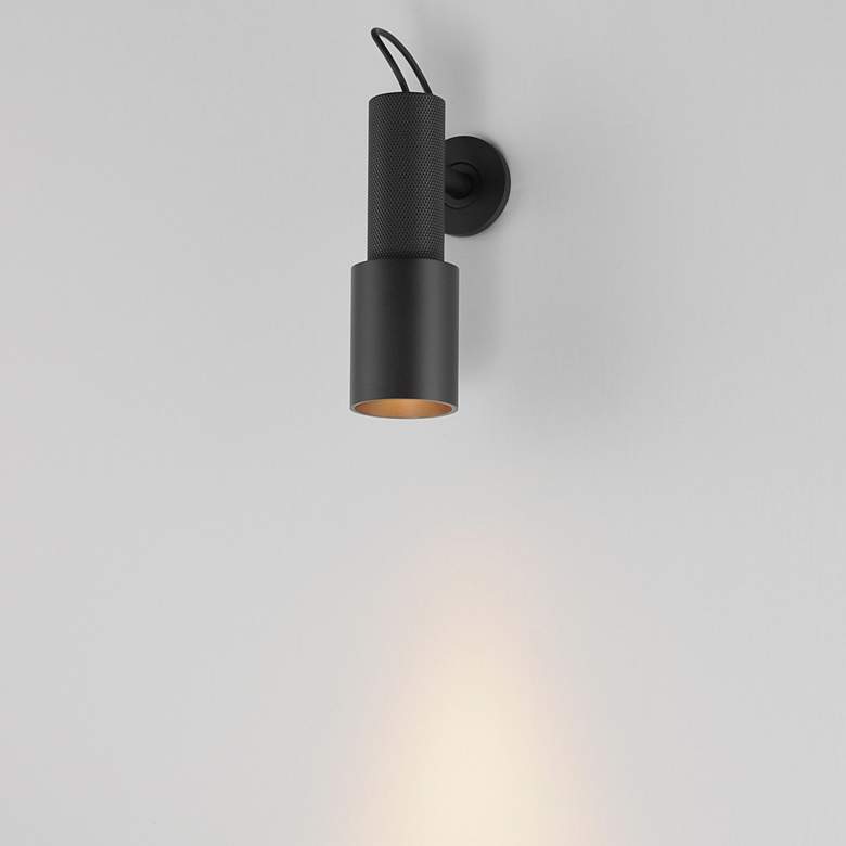 Image 4 ET2 Handler 5 3/4" High Gunmetal Indoor LED Spot Light more views