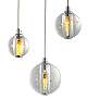 5_ET2 Harmony 12 3/4"W Polished Chrome LED Multi-Light Pendant more views