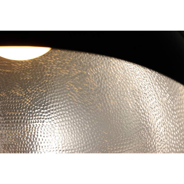 Image 3 ET2 Hemisphere 31" Wide Gloss Black LED Pendant Light more views