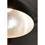 6_ET2 Hemisphere 31" Wide Gloss Black LED Pendant Light more views