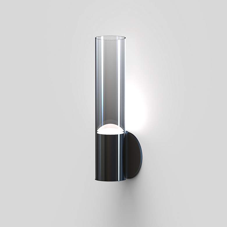 Image 1 ET2 Highball 15" High Gunmetal LED Wall Sconce
