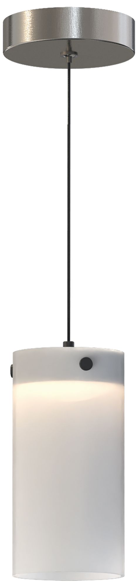 ET2 Highball 8 1/2" High Black/Frosted LED Mini Pendant