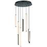 1_ET2 Hover 18" Wide Black Multi-Light LED Pendant