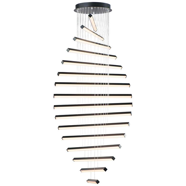 Image 1 ET2 Hover 25.6" Wide 16-Light Modern LED Pendant