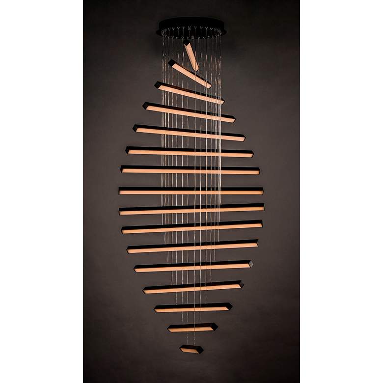 Image 3 ET2 Hover 25.6" Wide 16-Light Modern LED Pendant more views