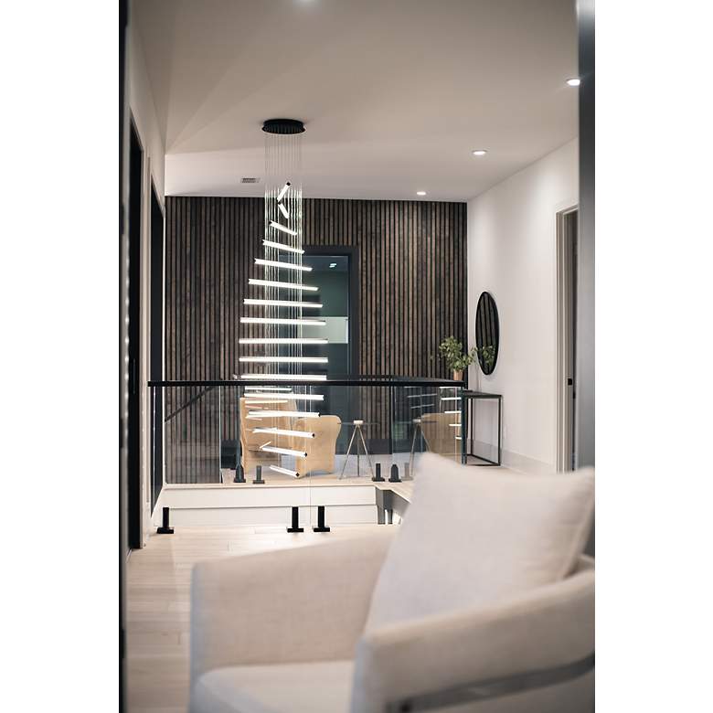 Image 6 ET2 Hover 25.6" Wide 16-Light Modern LED Pendant more views