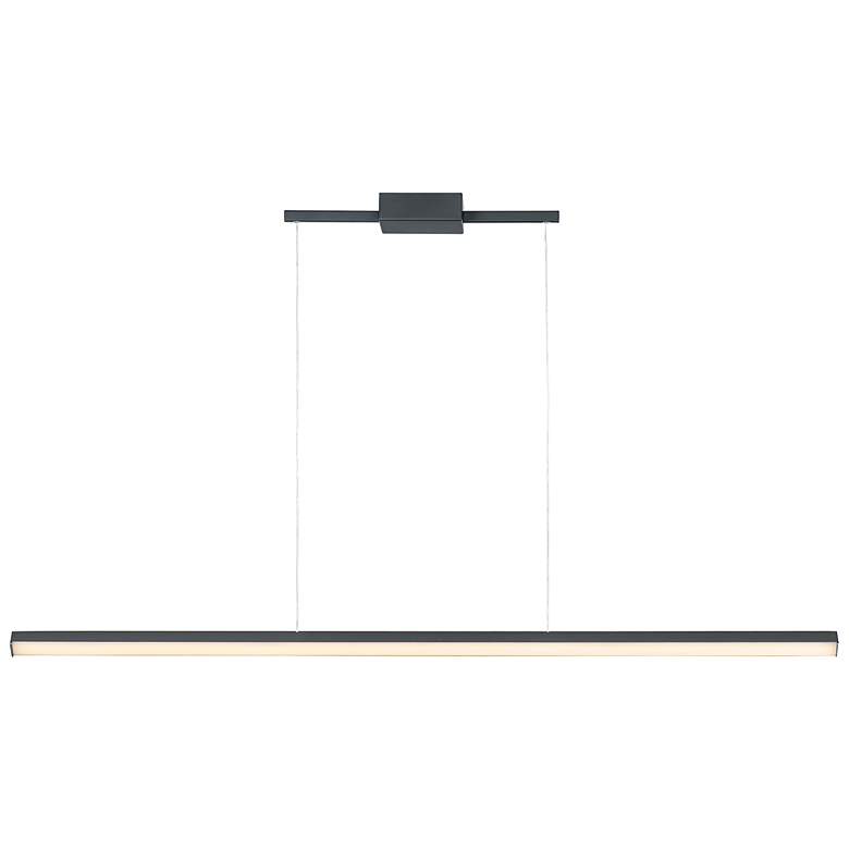 Image 2 ET2 Hover 47 1/2" Wide Black LED Island Pendant Light