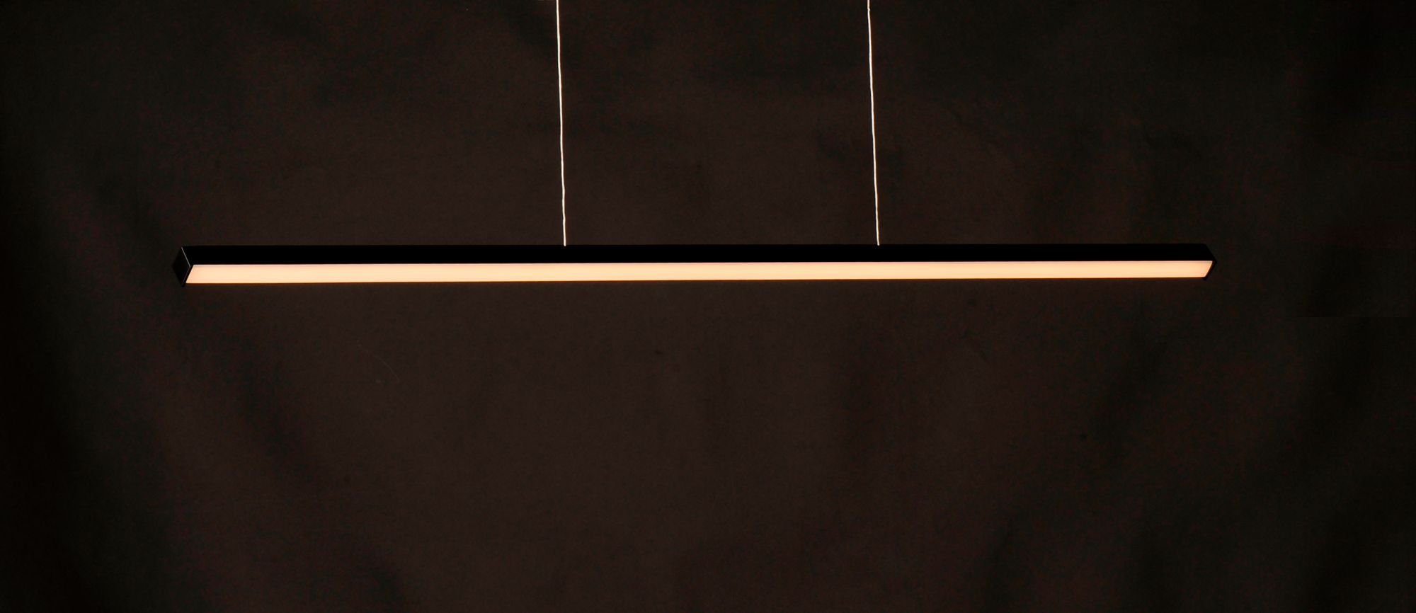 Image 4 ET2 Hover 47 1/2" Wide Black LED Island Pendant Light more views