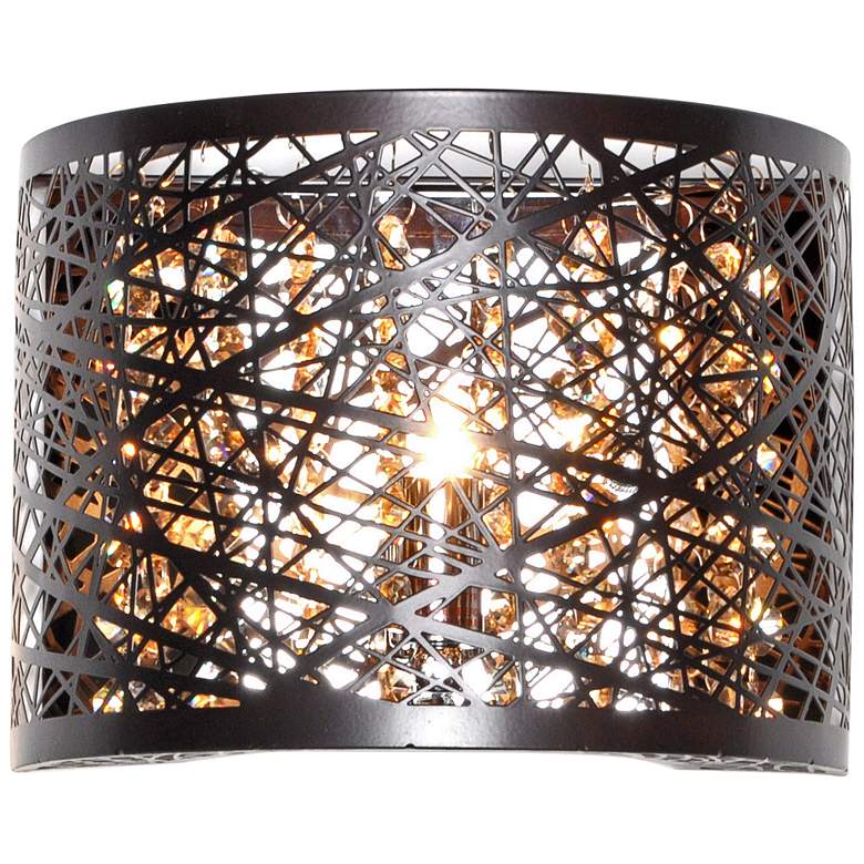 Image 2 ET2 Inca 6" High Bronze LED Wall Sconce